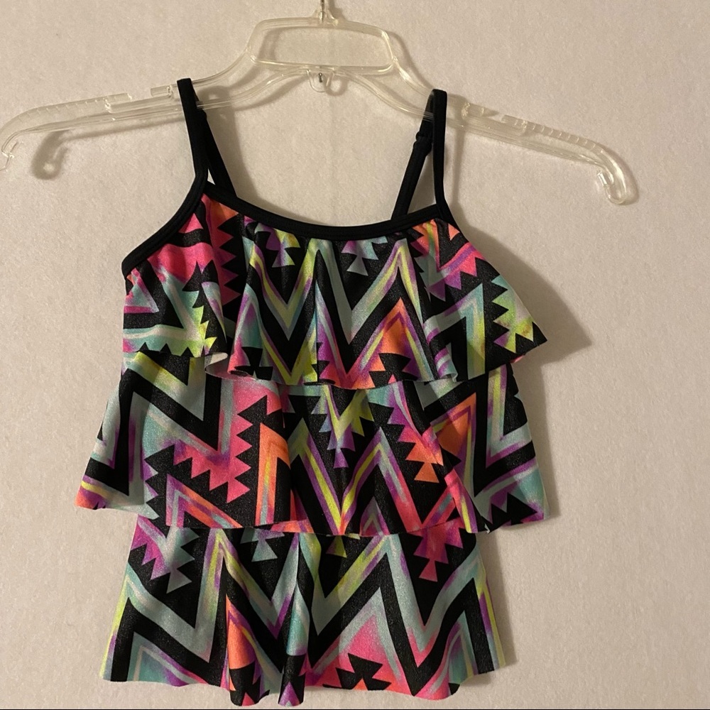 Justice bikini top halter top girls bikini top